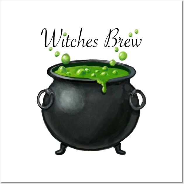 Witches Brew, Potions Wall Art by Karienbarnes